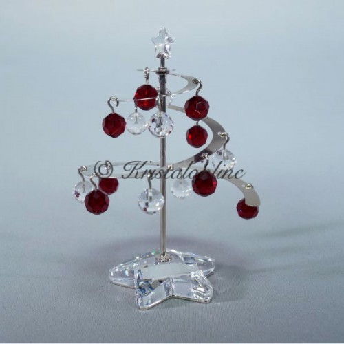 Kerstboom met 15 ballen - zonder doos en cert.